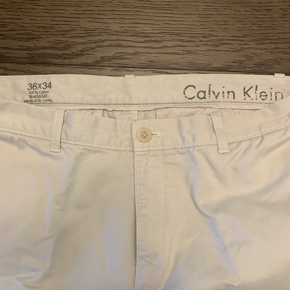Flat Front Calvin Klein Khakis